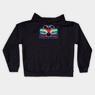 Bugatti Chiron Kids Hoodie